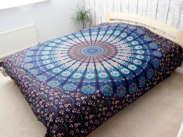 Dupla pamut ágytakaró - Falikárpit - Klasszikus Mandala 230 cm x 200 cm-3