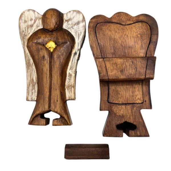 Hati-Hati Angyal titokdoboz - Szeretet - 14cm-2